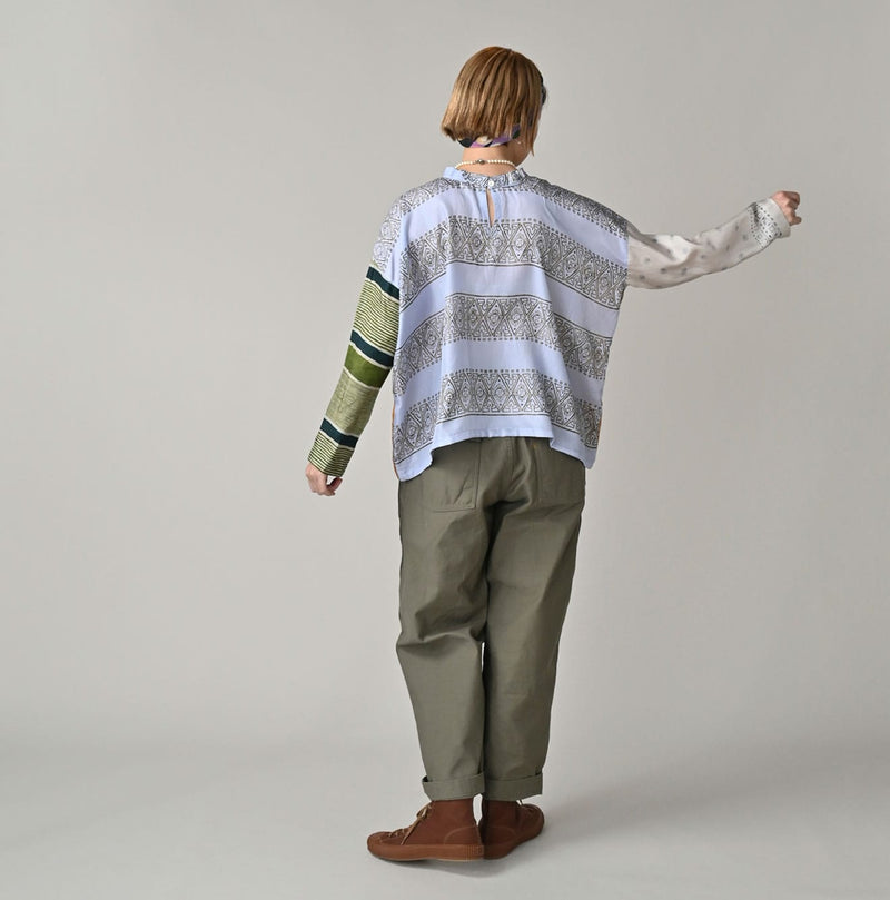 45R Picture Book Bandana Blouse