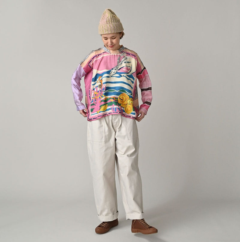 45R Picture Book Bandana Blouse