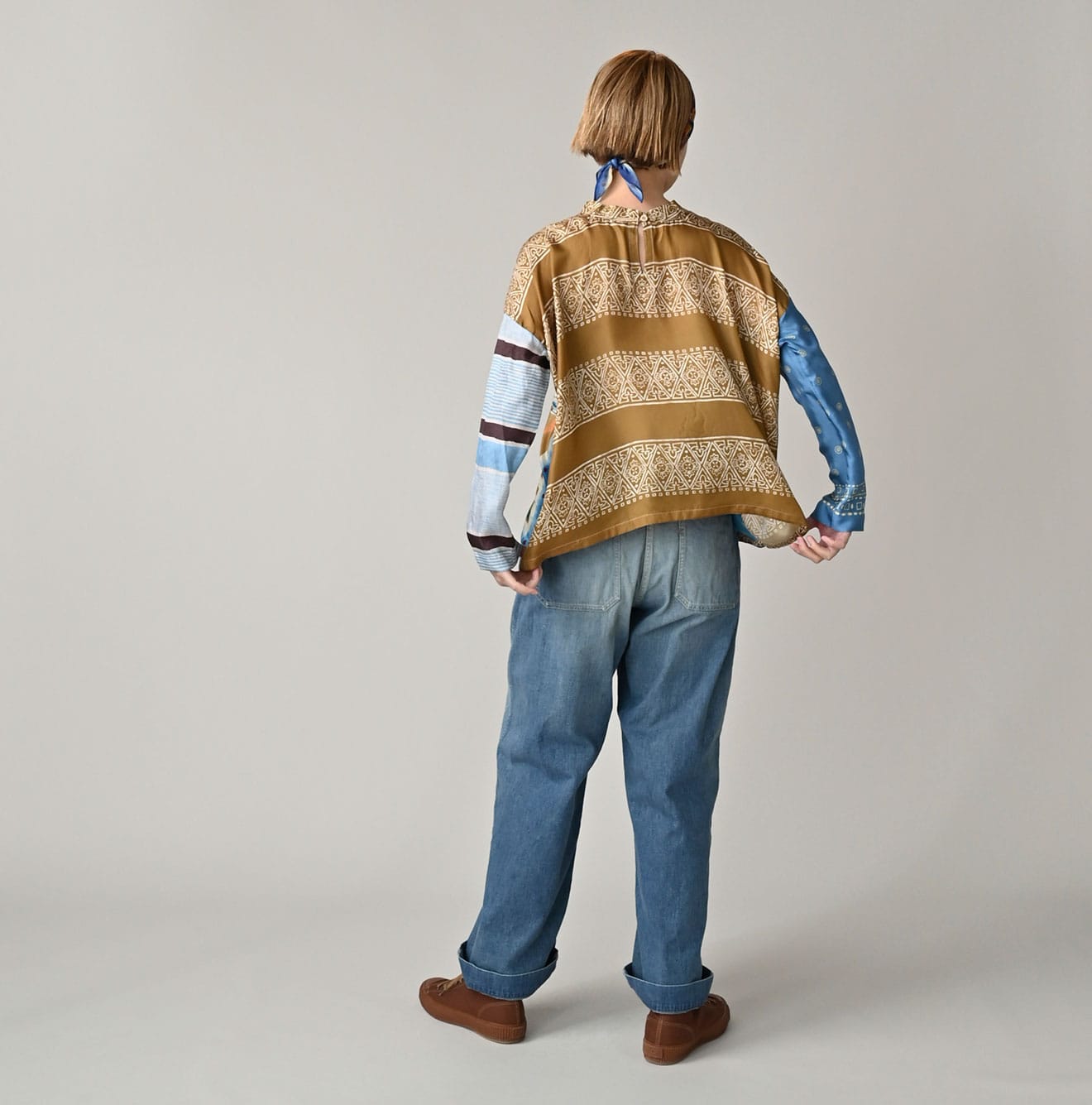 45R Picture Book Bandana Blouse