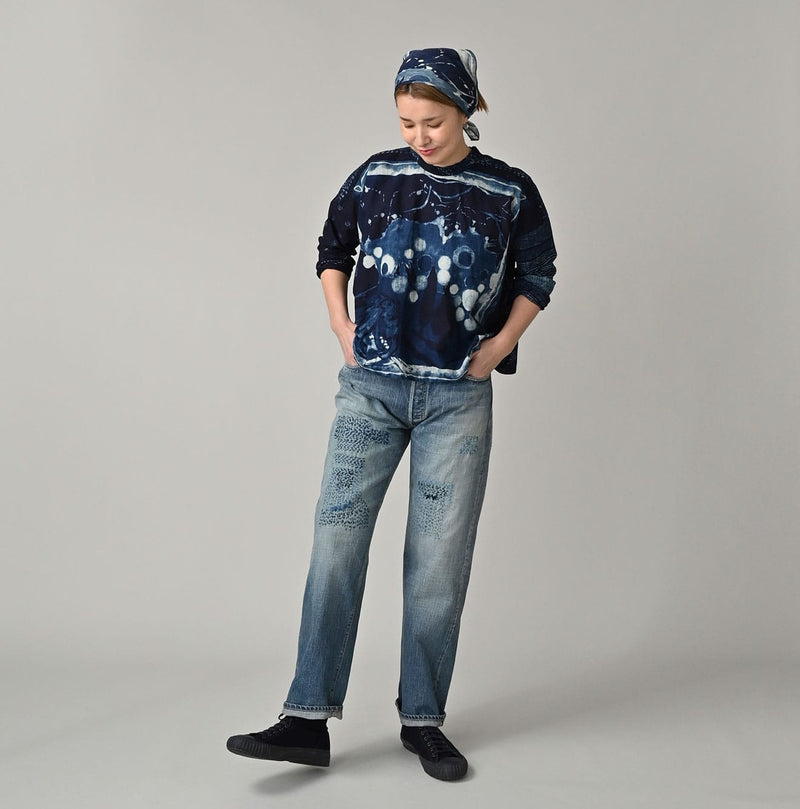 45R Picture Book Bandana Blouse