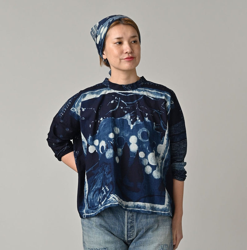 45R Picture Book Bandana Blouse