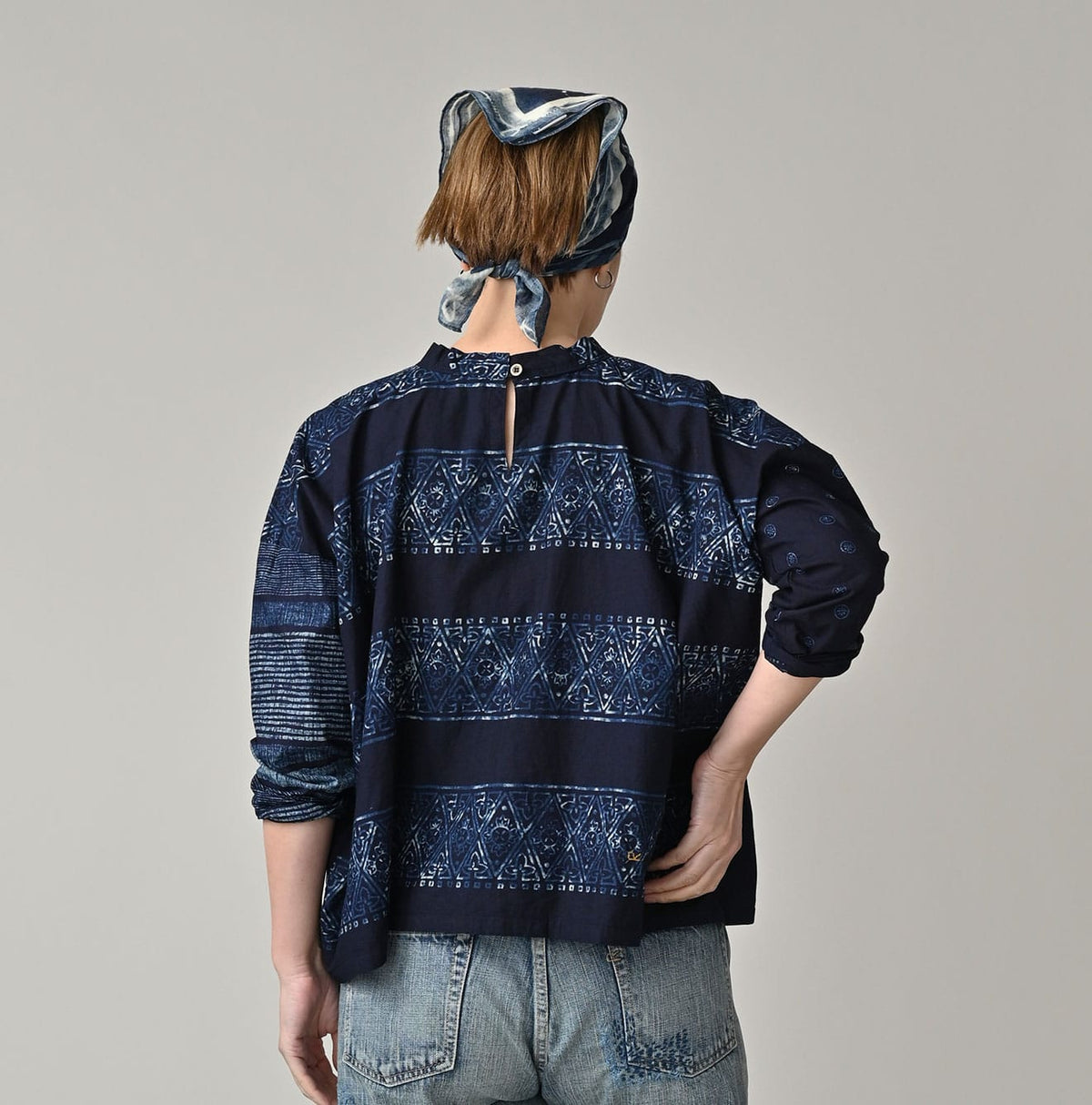 45R Picture Book Bandana Blouse