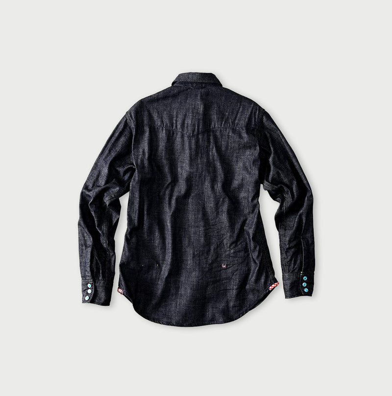 45 Petit Denim Fleur Eastern Shirt Nou