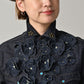 45 Petit Denim Fleur Eastern Shirt Nou