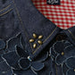 45 Petit Denim Fleur Eastern Shirt Nou