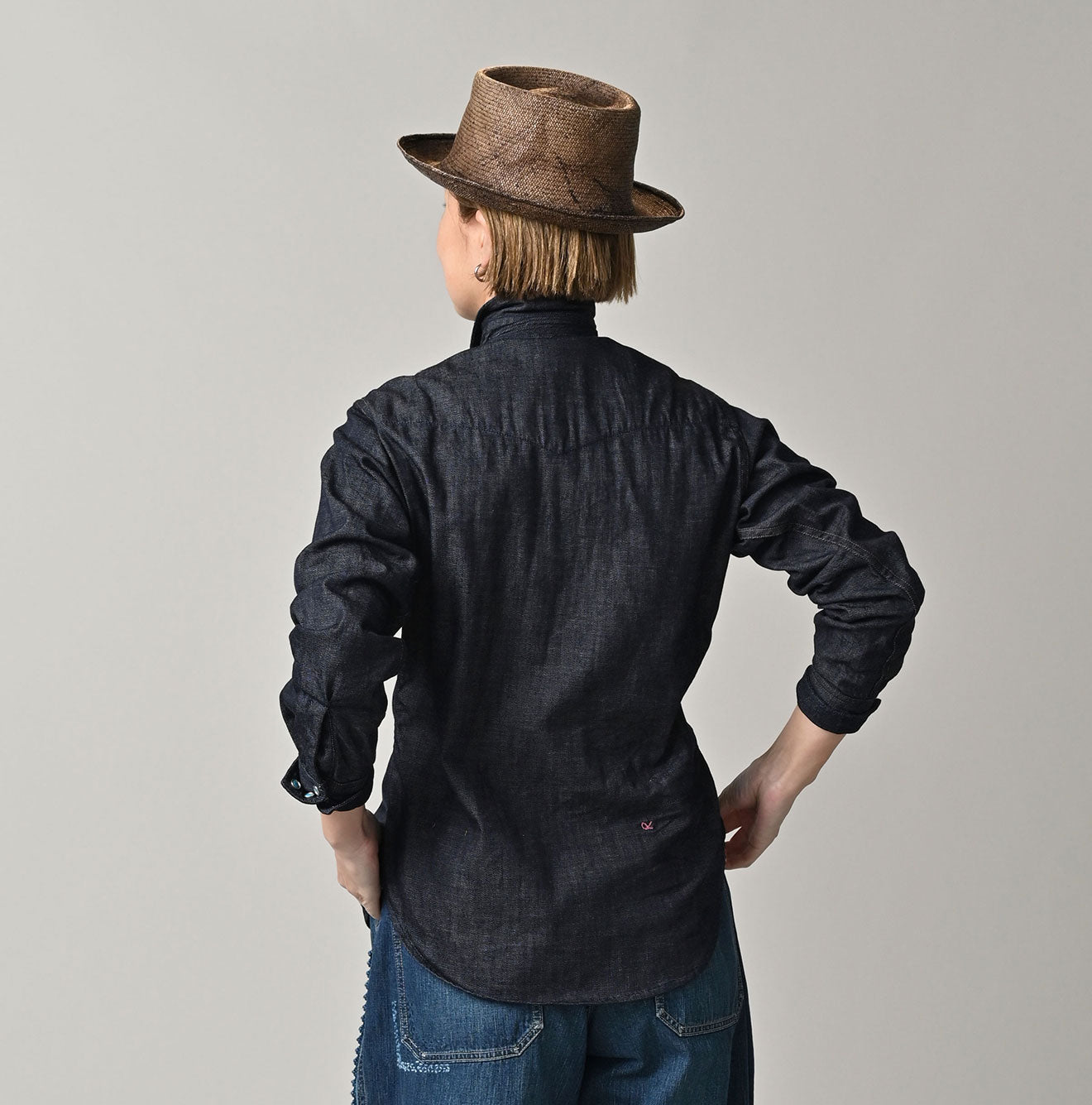 45 Petit Denim Fleur Eastern Shirt Nou