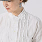 45R Khadi Pintuck Lace Blouse