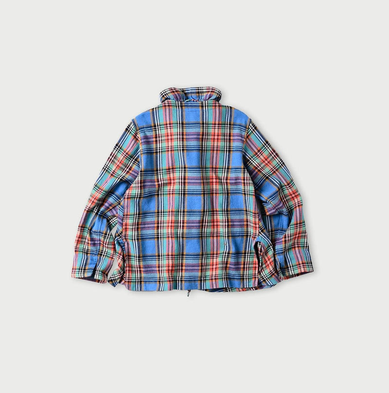 Flannel Tartan Frilled Cachecoeur (Size 2) - 45R by 45rpm studio