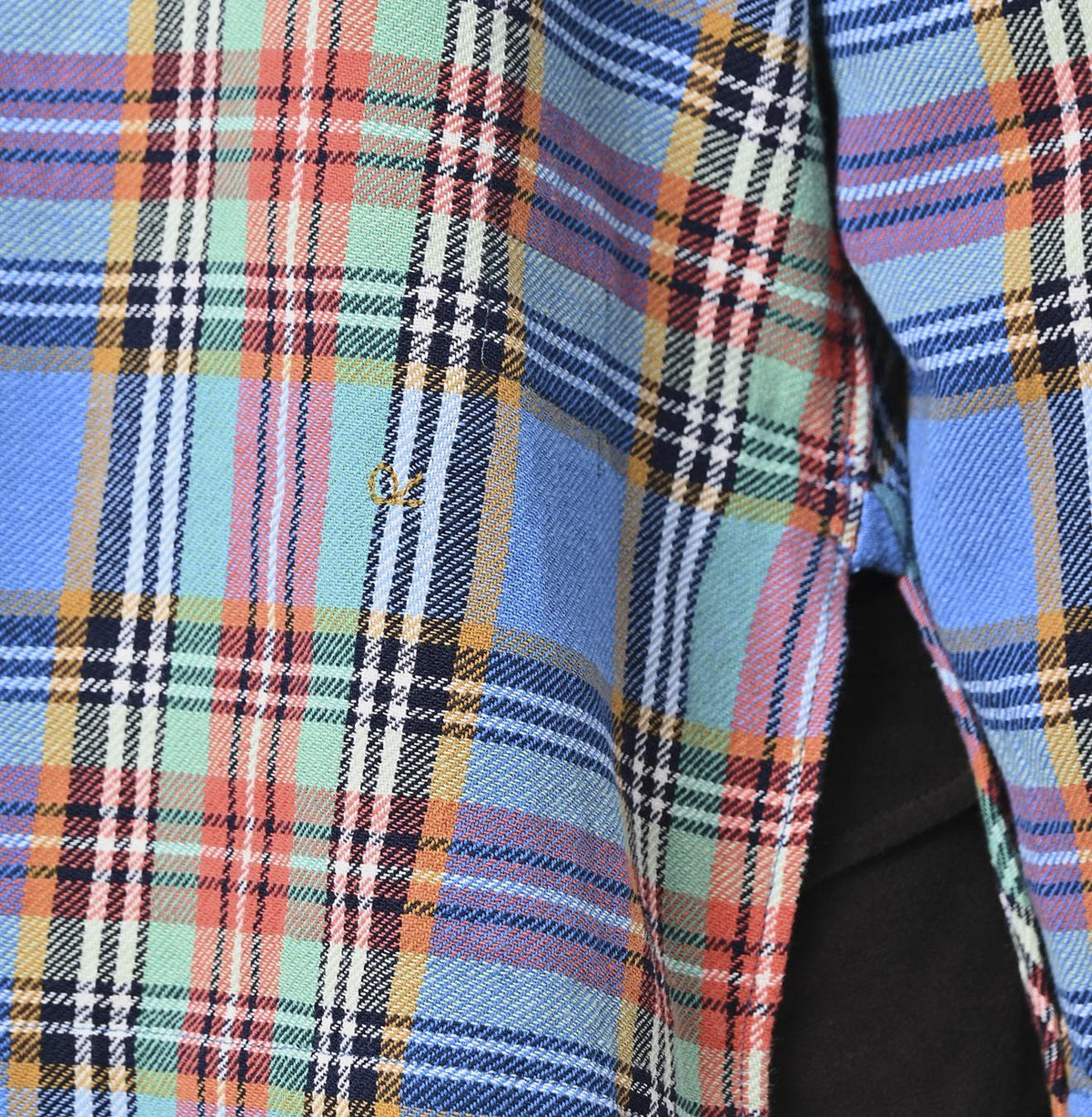 Flannel Tartan Frilled Cachecoeur (Size 2) - 45R by 45rpm studio