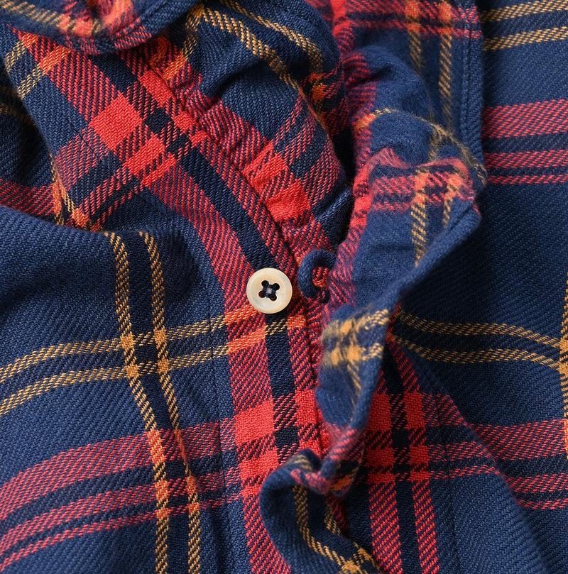 Flannel Tartan Frilled Cachecoeur (Size 2) - 45R by 45rpm studio