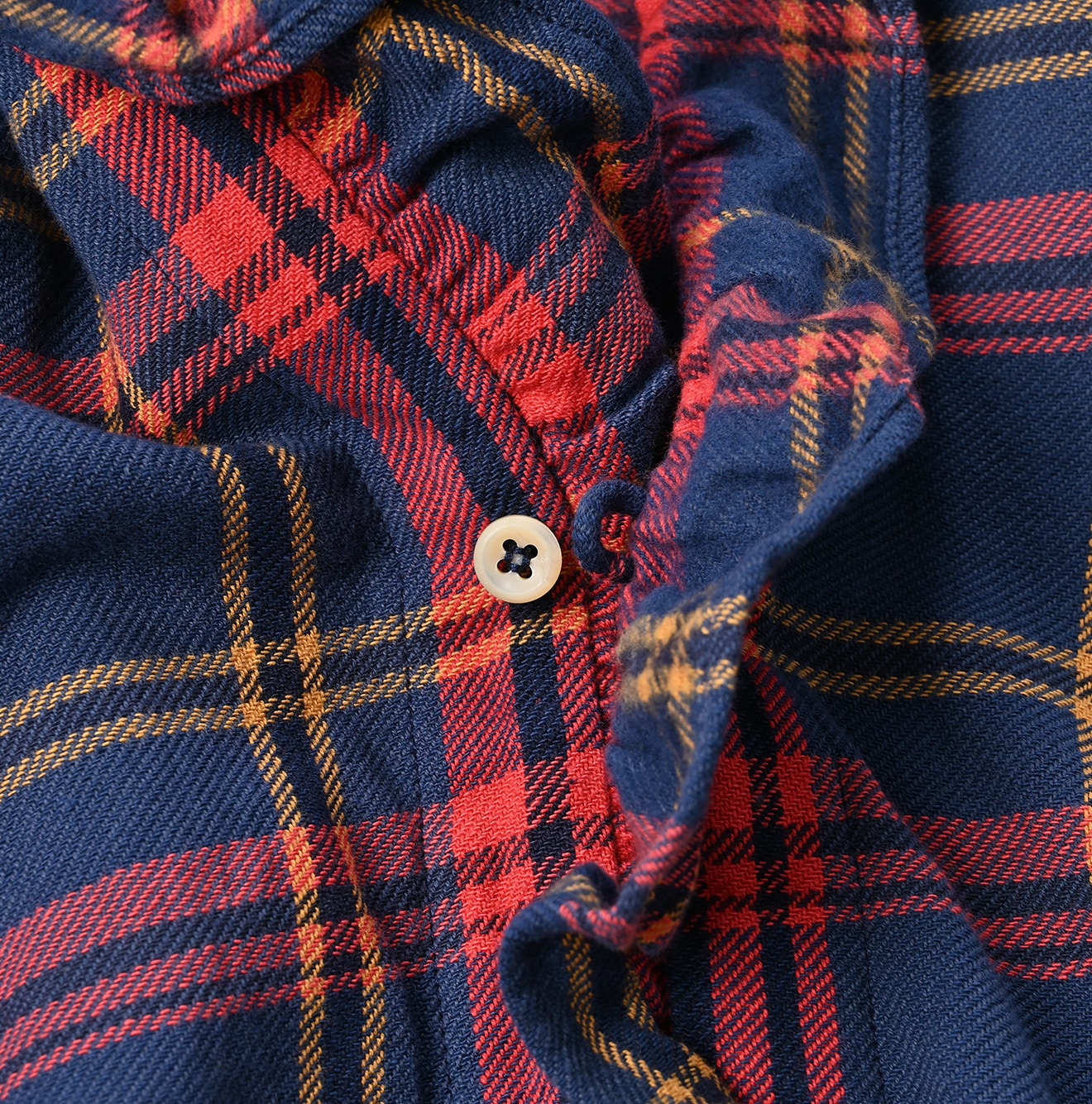 45R Flannel Tartan Frilled Cachecoeur