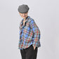 45R Flannel Tartan Frilled Cachecoeur