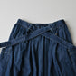 45R 45 Petit Denim Apron Skirt Distressed