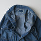 45R Mugihiko Denim Trucker Dress Distressed