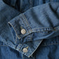 45R Mugihiko Denim Trucker Dress Distressed