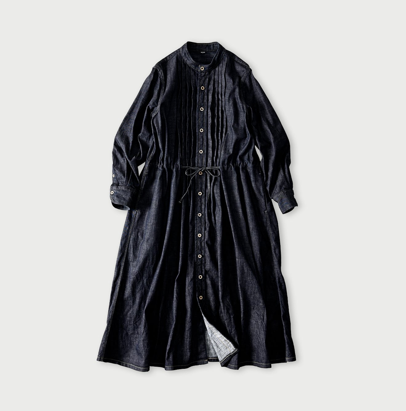 45R 45 Petit Denim Tuck Dress Nou