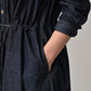 45R 45 Petit Denim Tuck Dress Nou