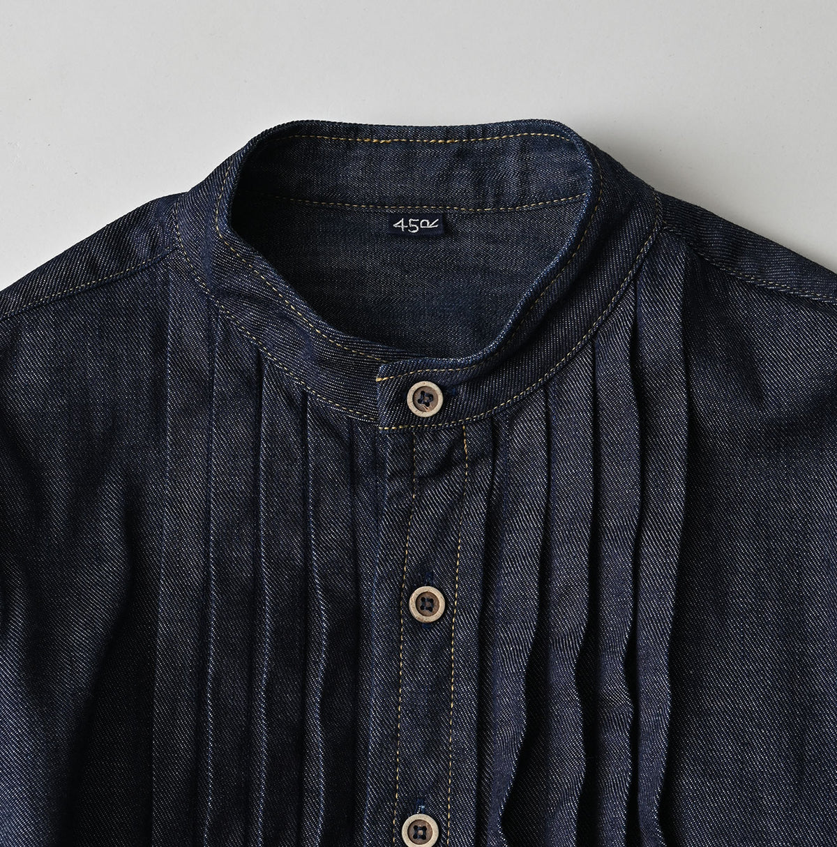 45R 45 Petit Denim Tuck Dress Nou