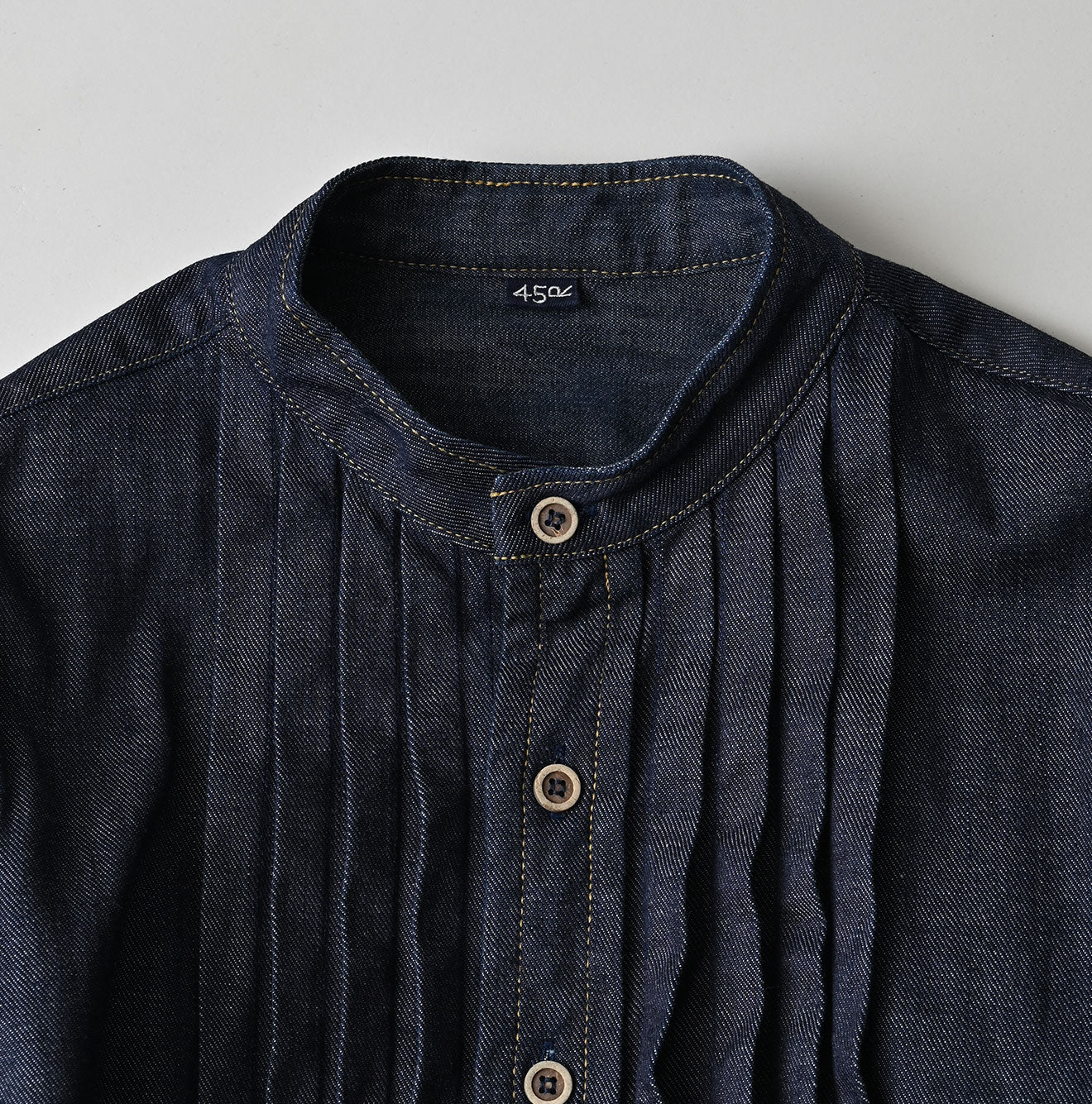 45R 45 Petit Denim Tuck Dress Nou