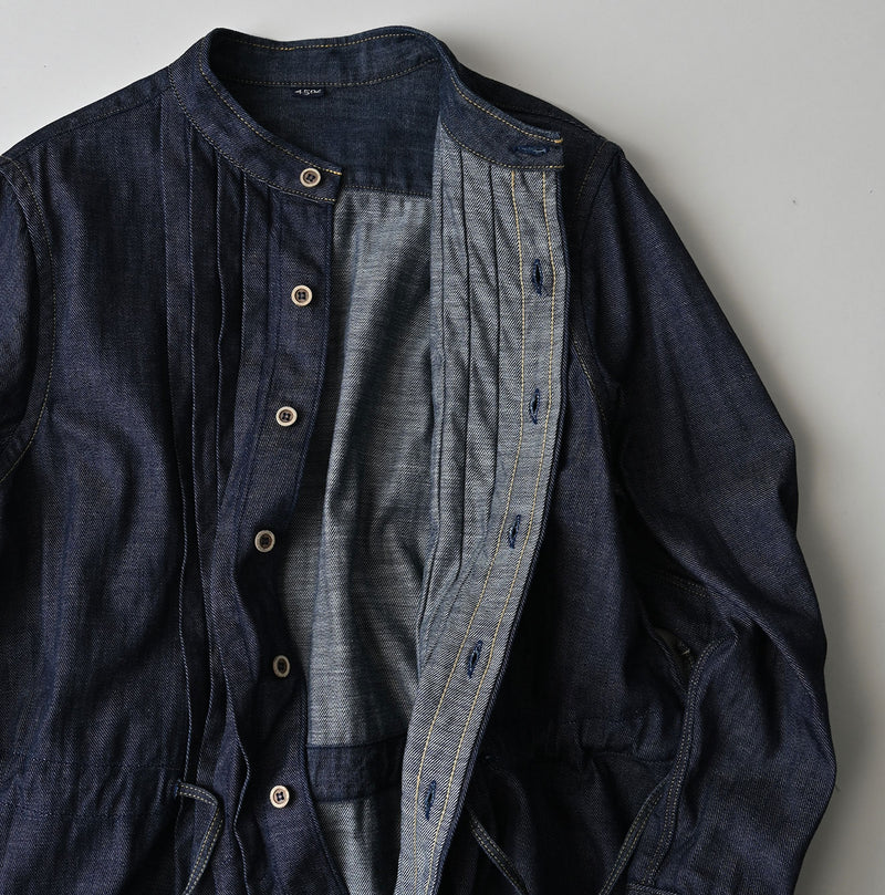 45R 45 Petit Denim Tuck Dress Nou