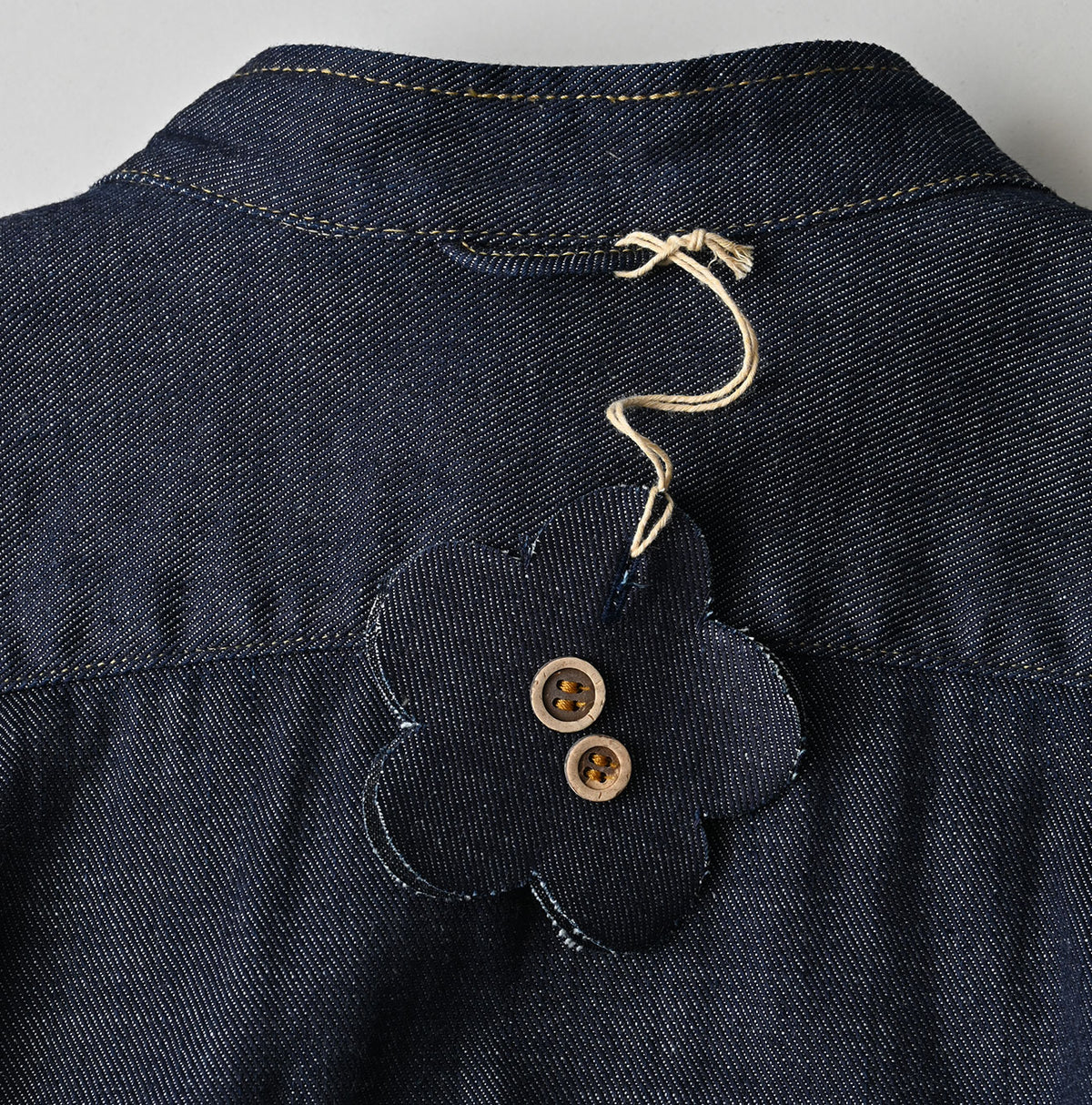 45R 45 Petit Denim Tuck Dress Nou