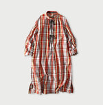 45R Zakkuri Flannel Mountain Smock Dress