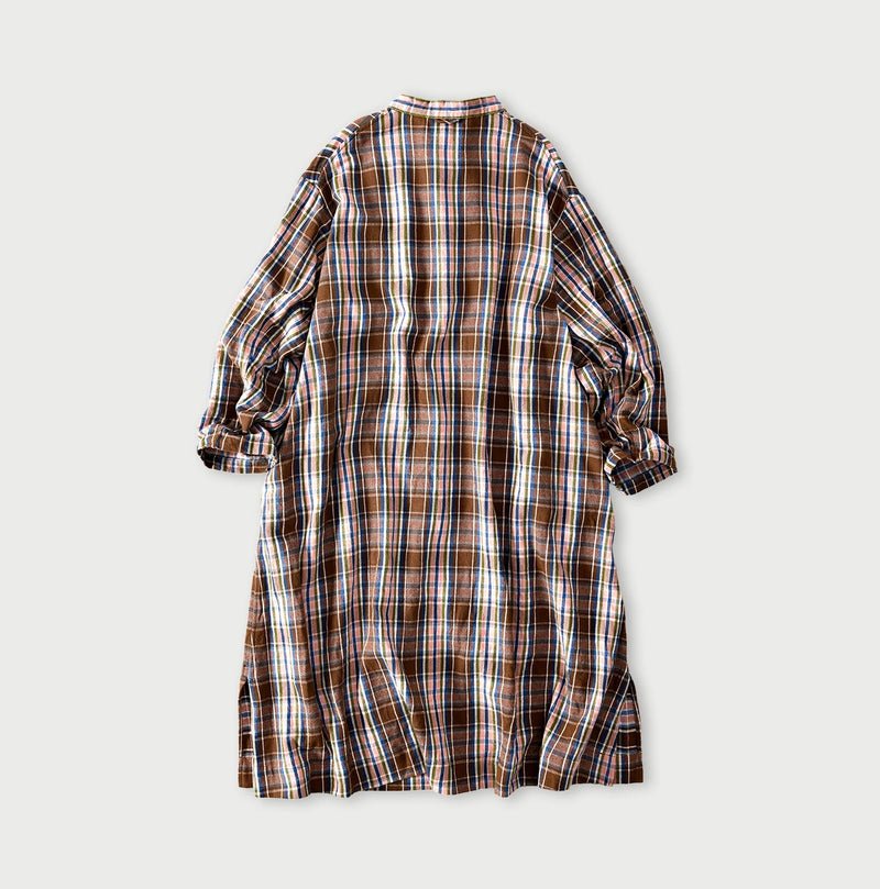 45R Zakkuri Flannel Mountain Smock Dress - Image 13