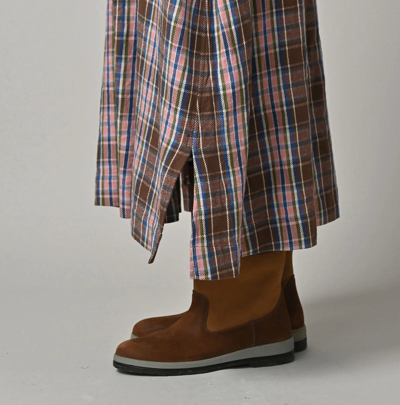 45R Zakkuri Flannel Mountain Smock Dress - Image 10