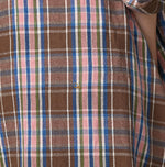 45R Zakkuri Flannel Mountain Smock Dress