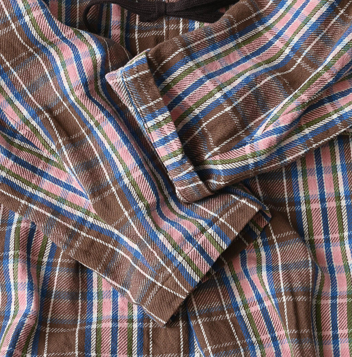 45R Zakkuri Flannel Mountain Smock Dress