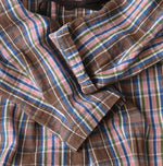 45R Zakkuri Flannel Mountain Smock Dress