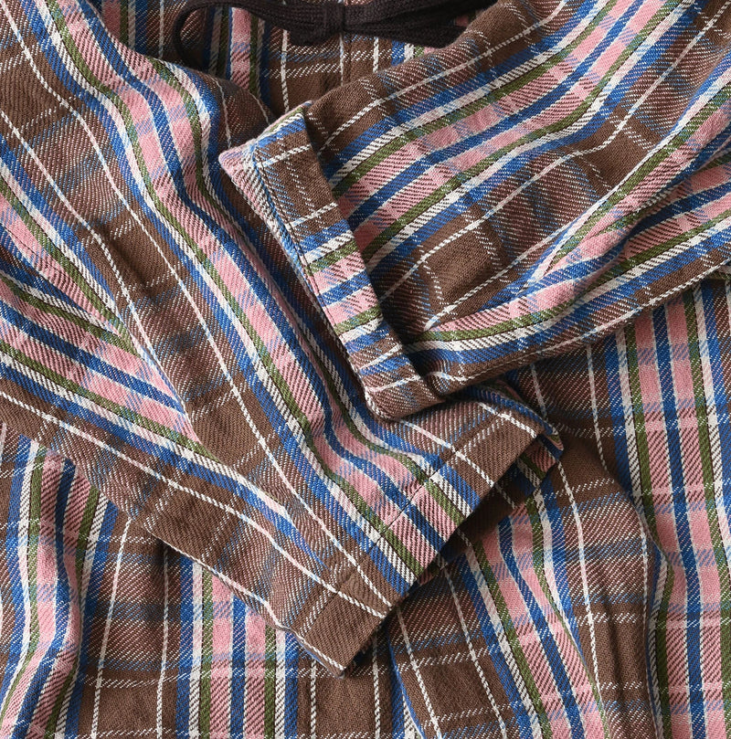 45R Zakkuri Flannel Mountain Smock Dress - Image 16