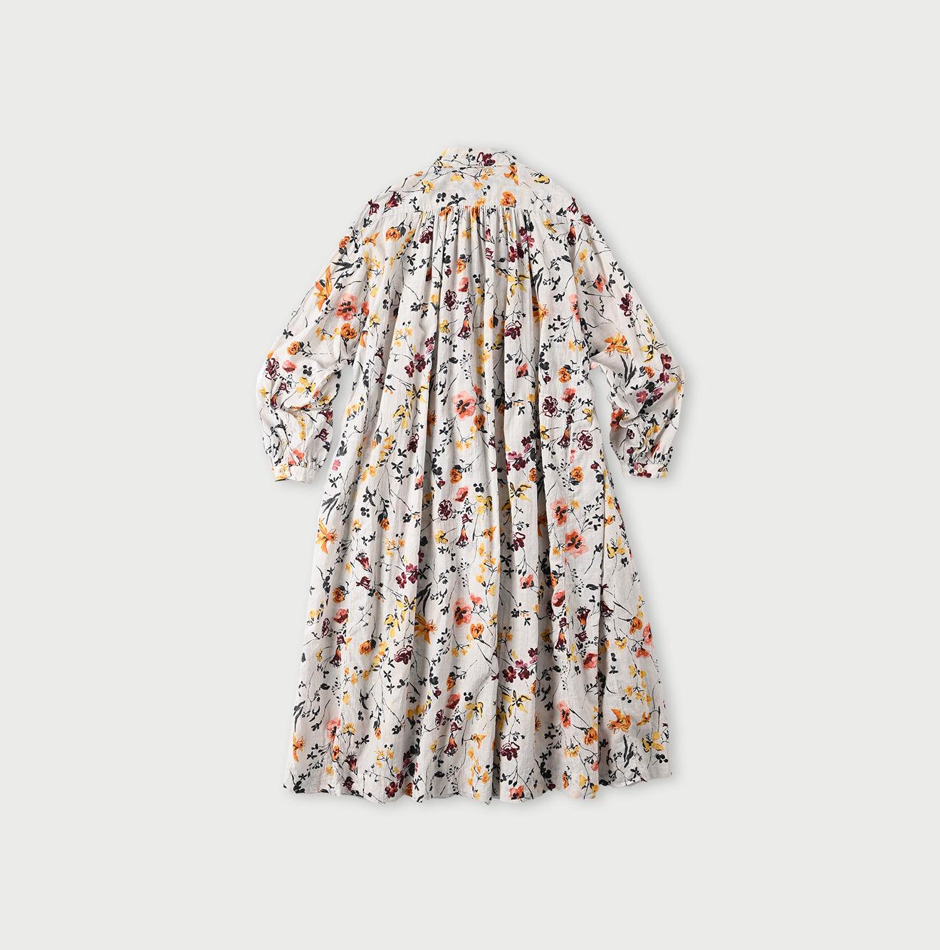 Winter Flower Kushukushu Dress