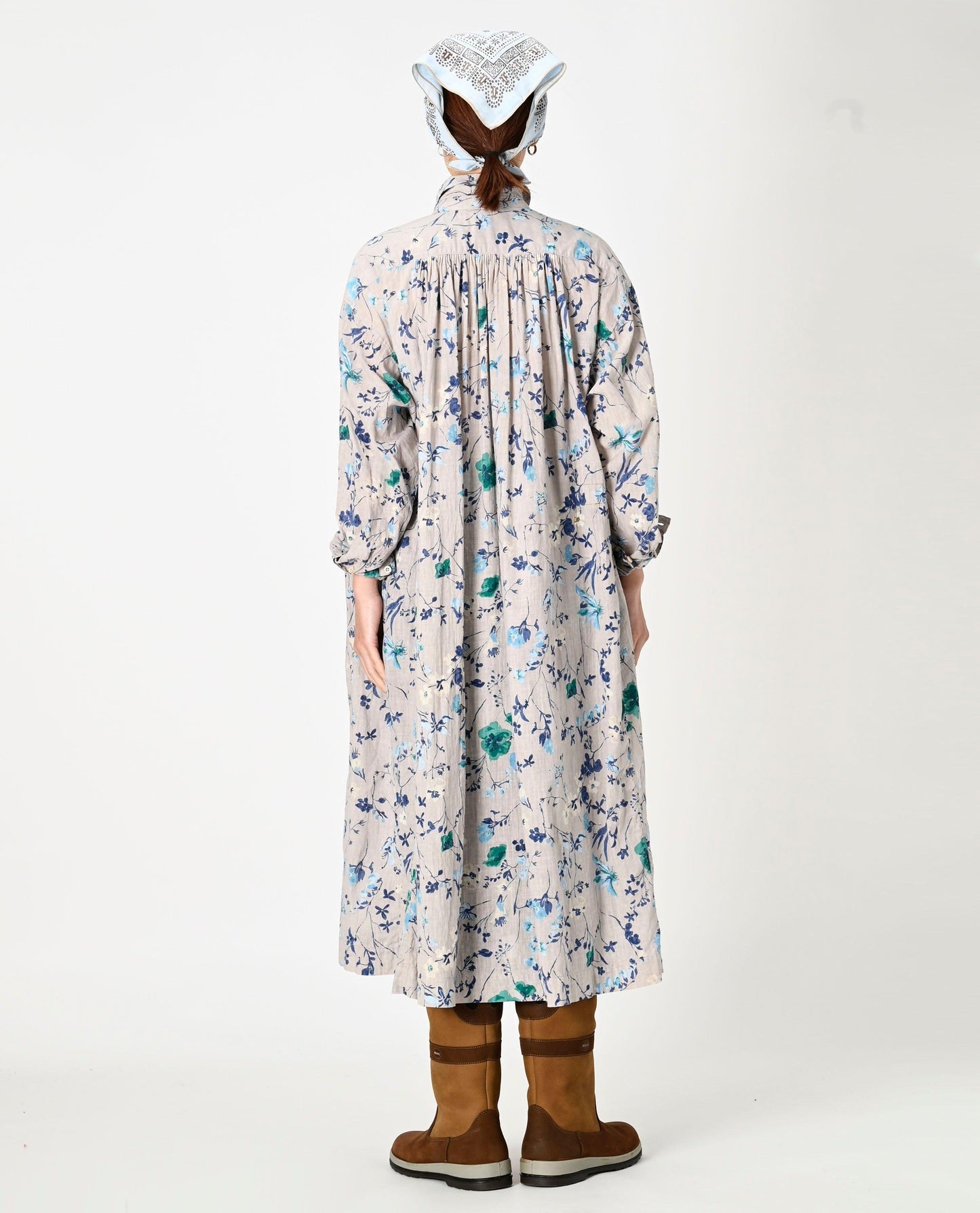 Winter Flower Kushukushu Dress