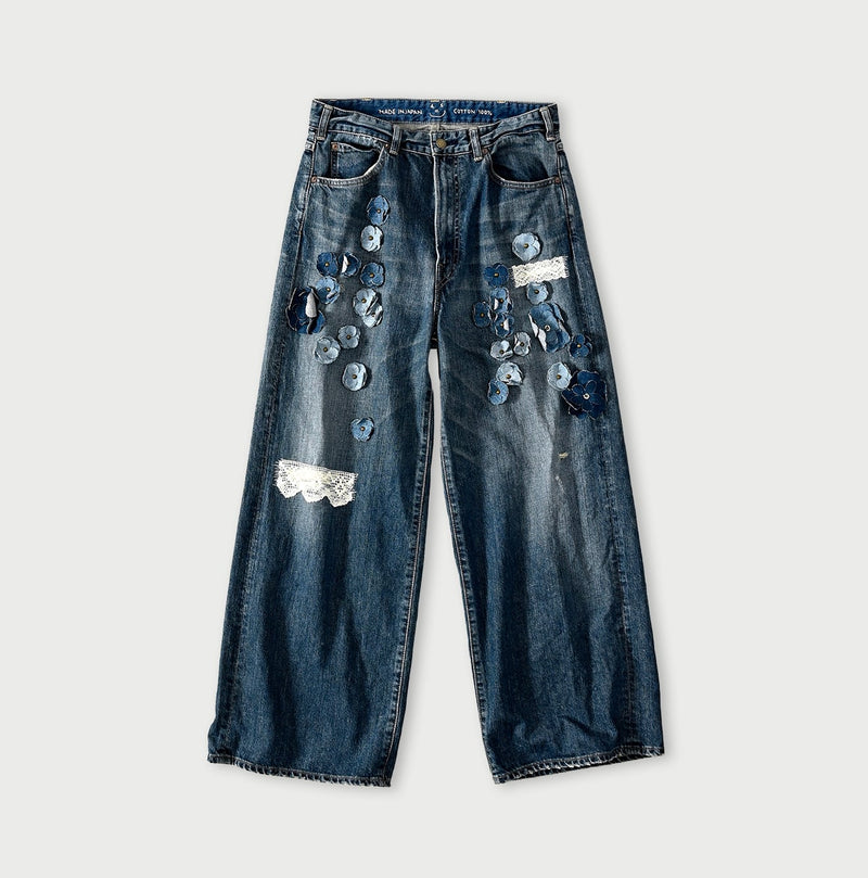45R Rye Mugi Denim Appare Fleur Bachihime Zyu