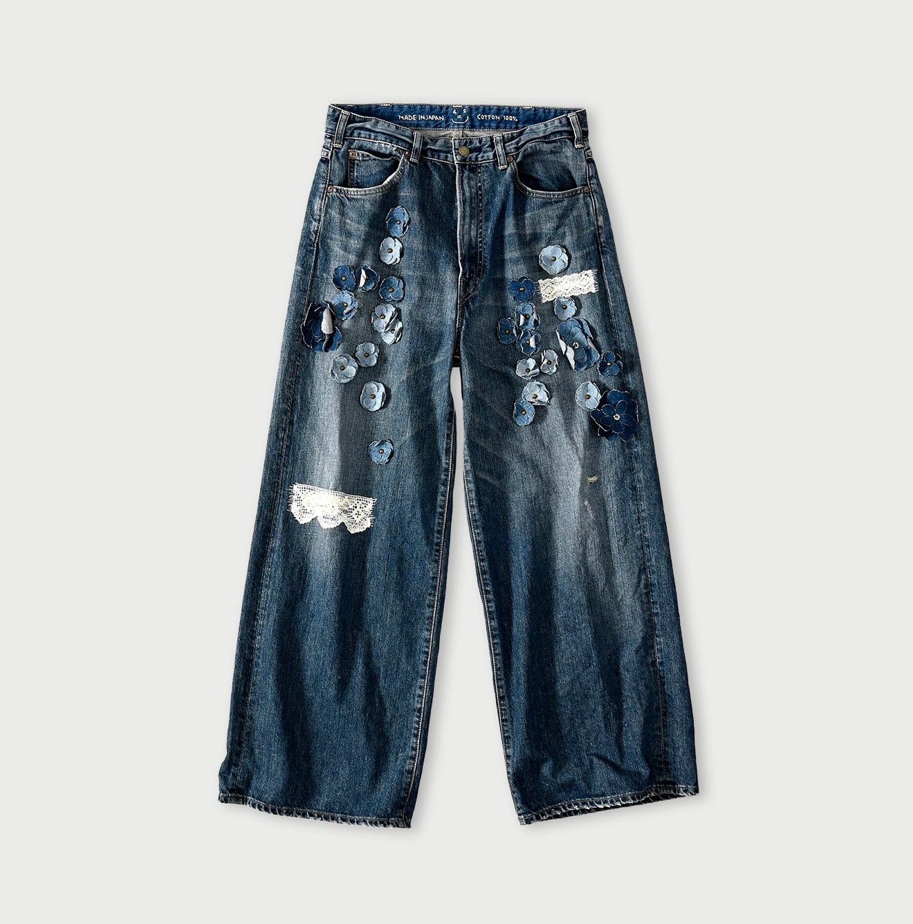 45R Rye Mugi Denim Appare Fleur Bachihime Zyu