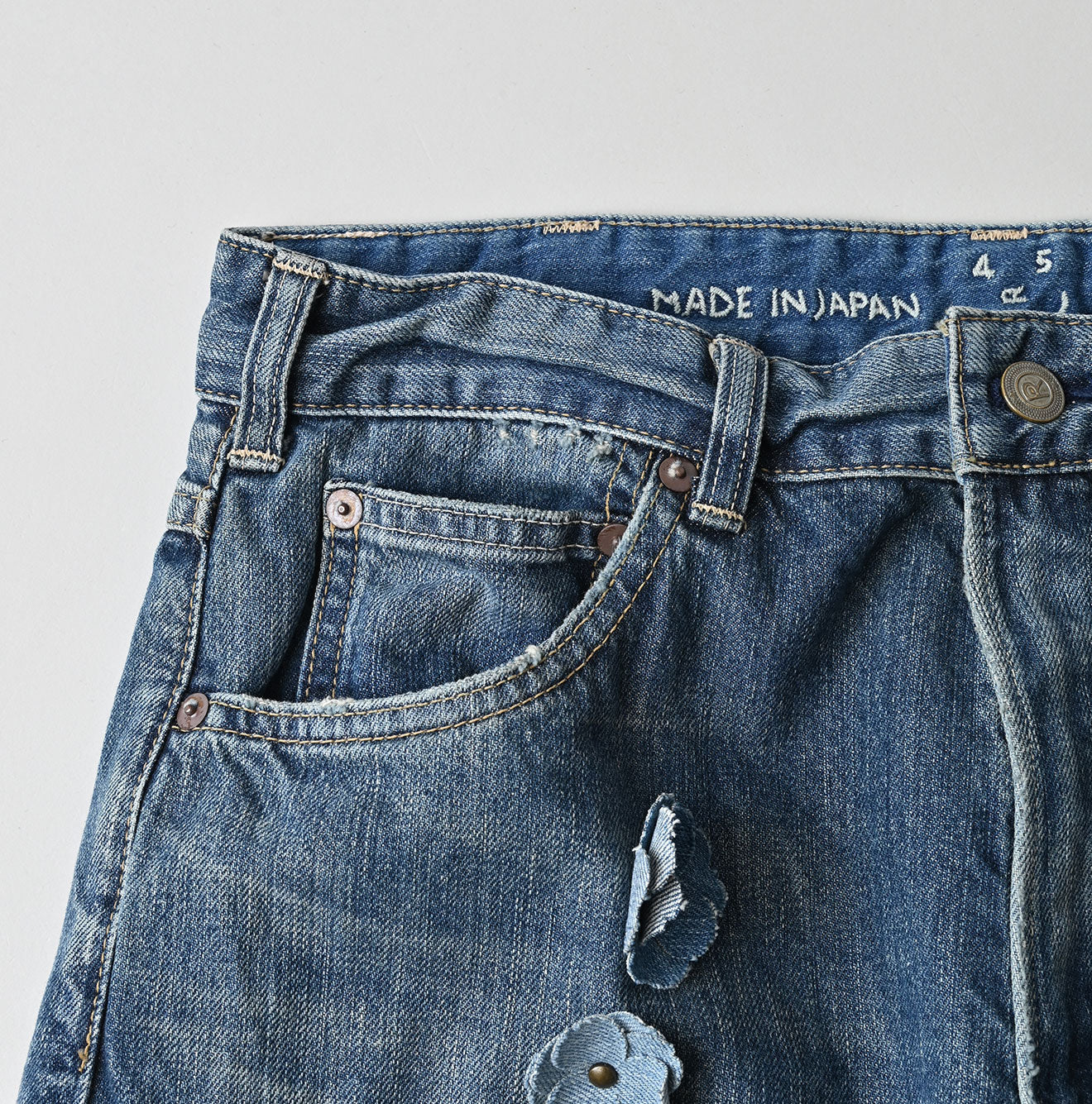 45R Rye Mugi Denim Appare Fleur Bachihime Zyu