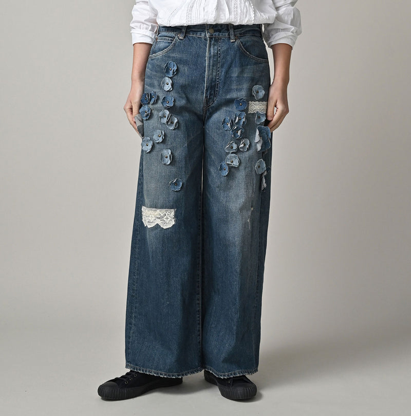 45R Rye Mugi Denim Appare Fleur Bachihime Zyu