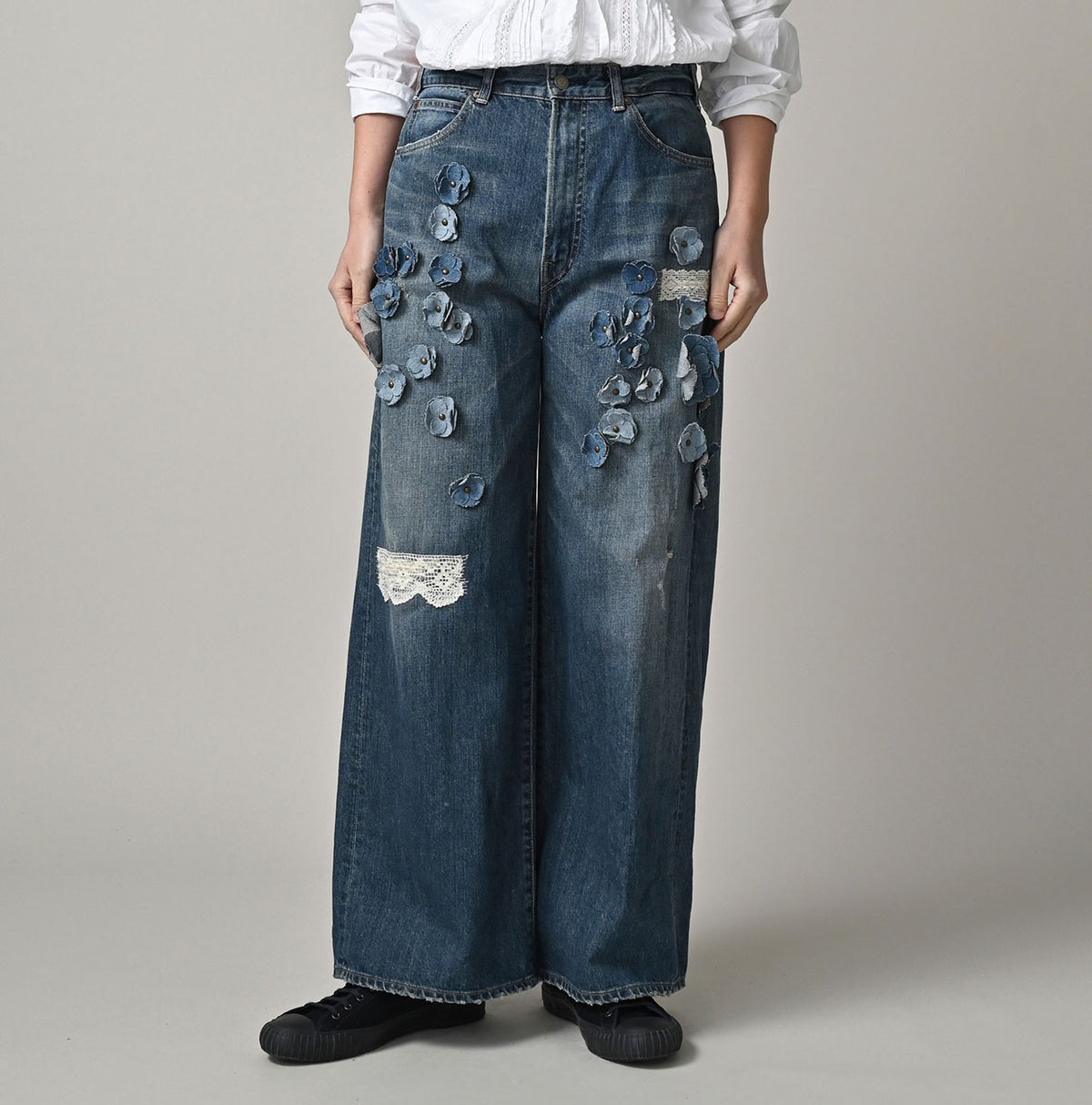 45R Rye Mugi Denim Appare Fleur Bachihime Zyu