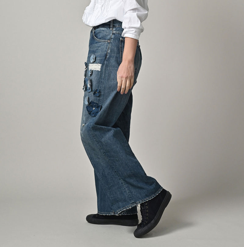 45R Rye Mugi Denim Appare Fleur Bachihime Zyu