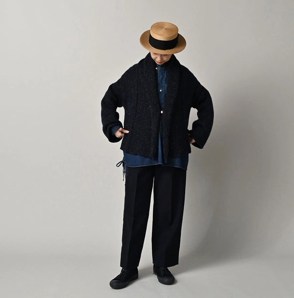 45R Cashmere Linen Cache-Coeur