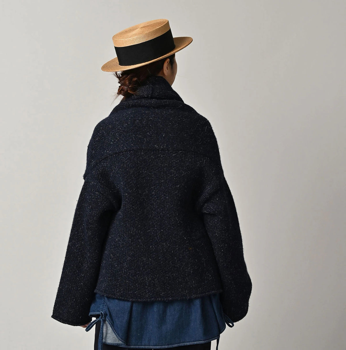 45R Cashmere Linen Cache-Coeur