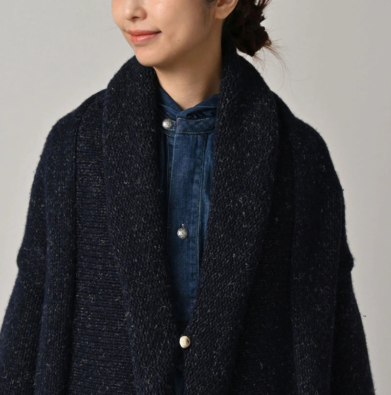 45R Cashmere Linen Cache-Coeur - Image 7