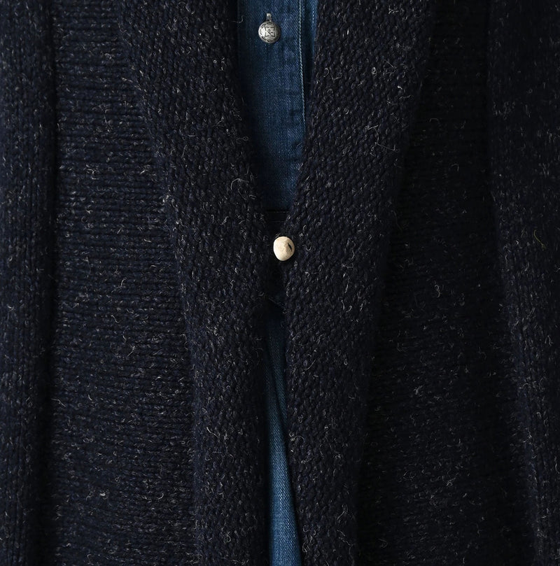 45R Cashmere Linen Cache-Coeur - Image 9
