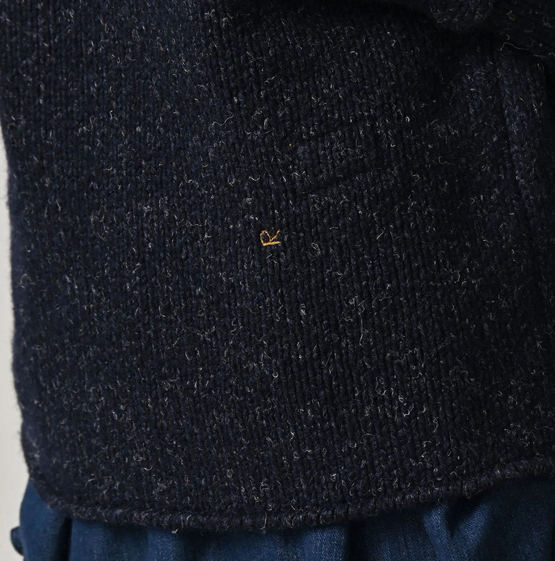 45R Cashmere Linen Cache-Coeur - Image 12