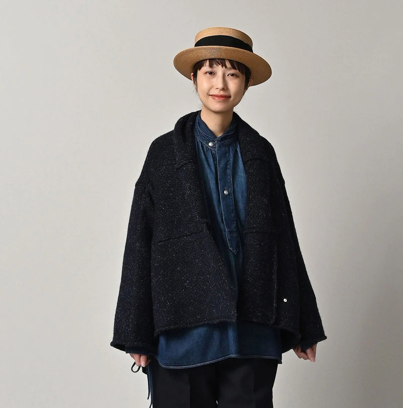 45R Cashmere Linen Cache-Coeur - Image 14