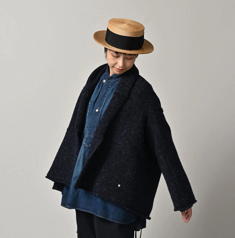 45R Cashmere Linen Cache-Coeur - Image 15