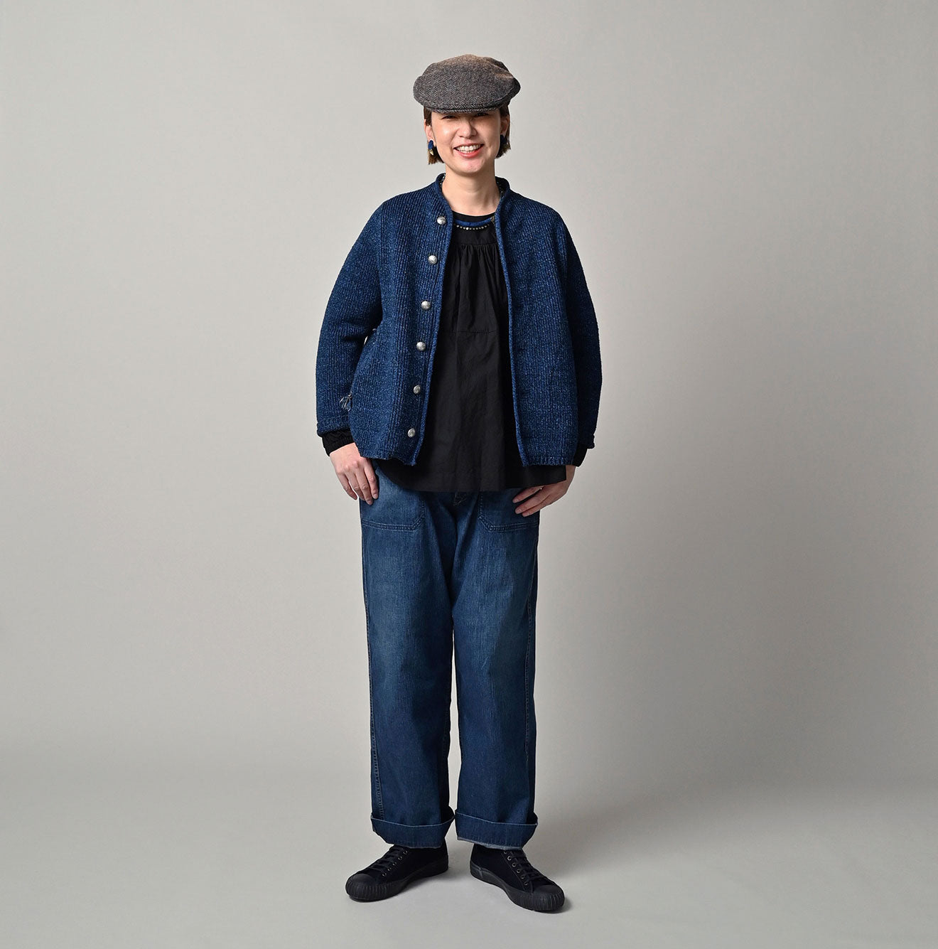 45R Indigo Tamatebako Bolero