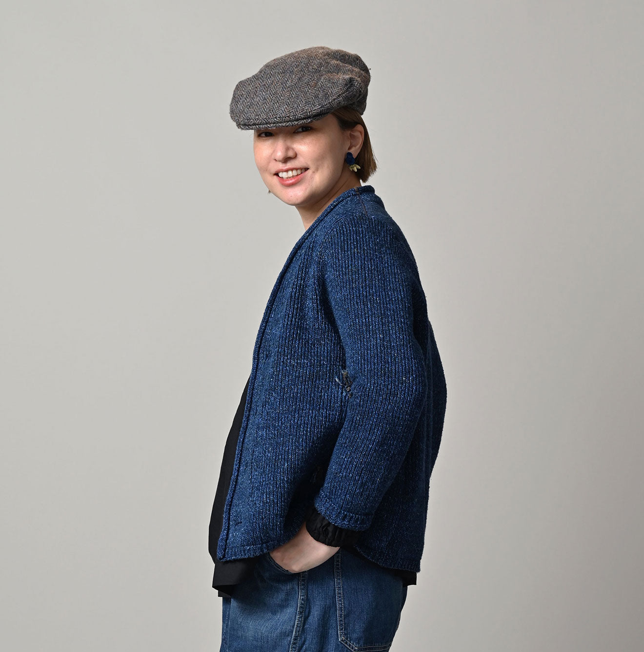 45R Indigo Tamatebako Bolero