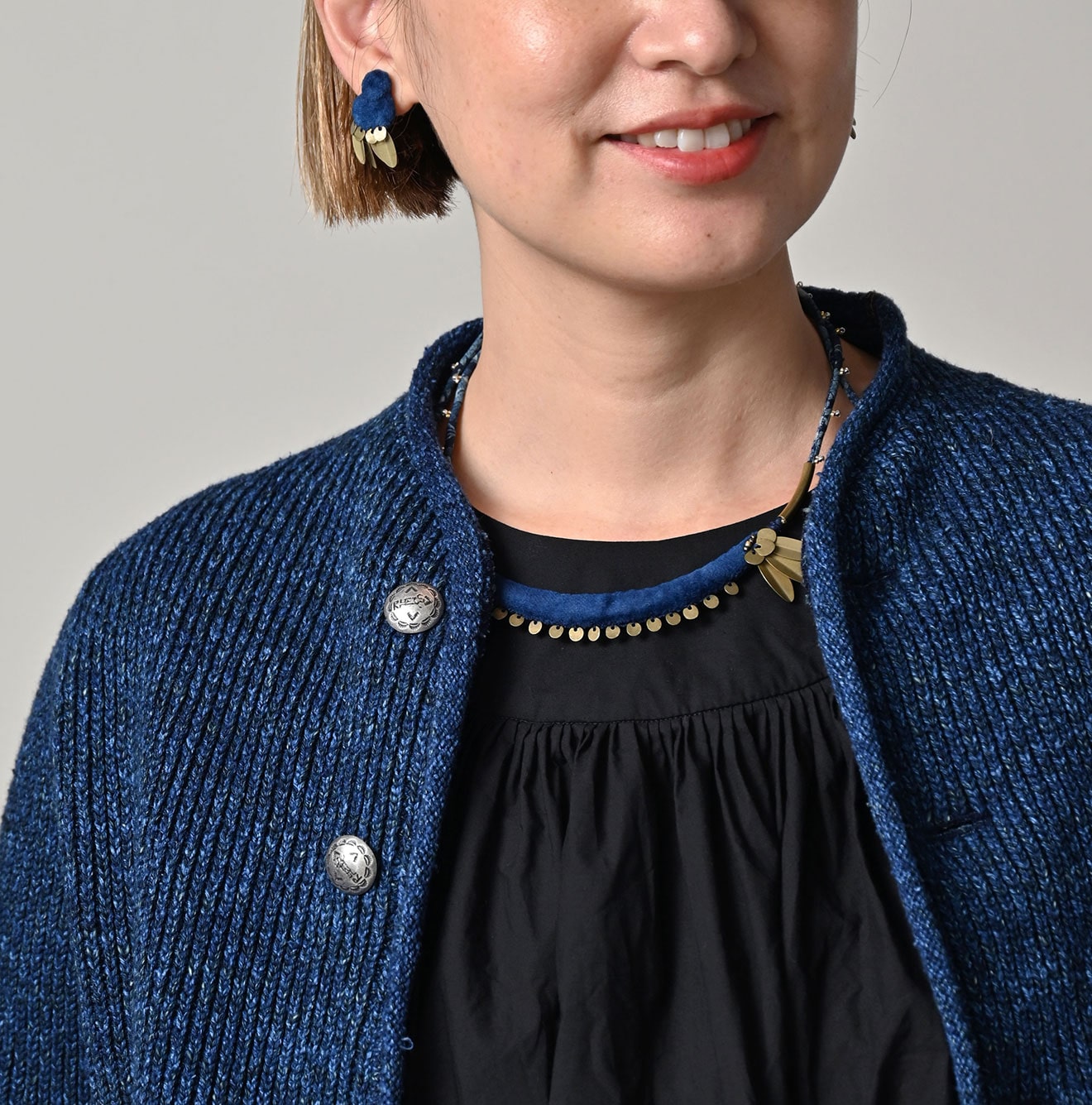 45R Indigo Tamatebako Bolero